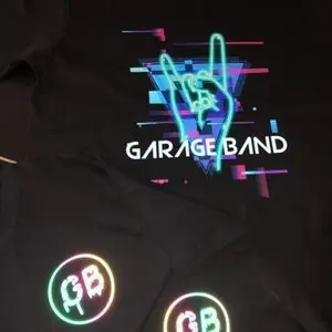Garage Band Printed T Shirt